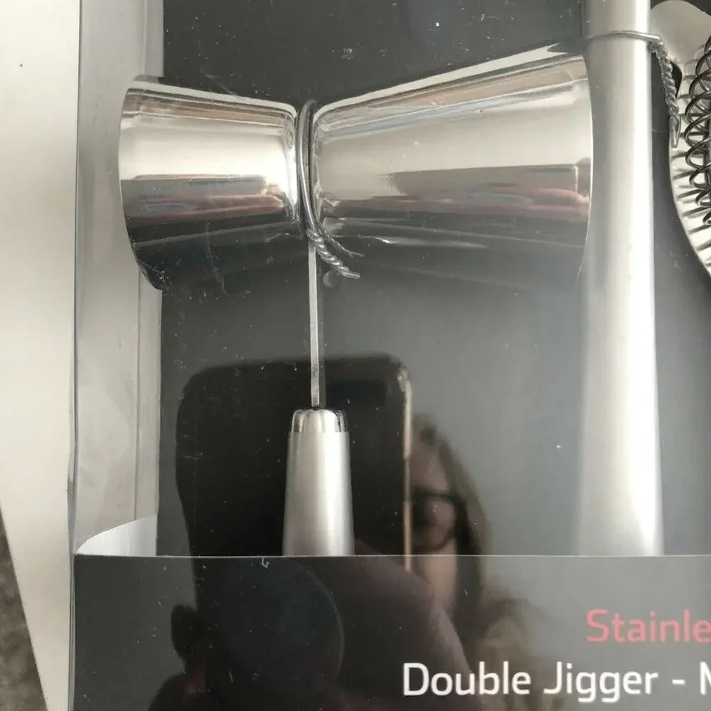 Rabbit Brand Barware 3-Piece Polished Chrome Set